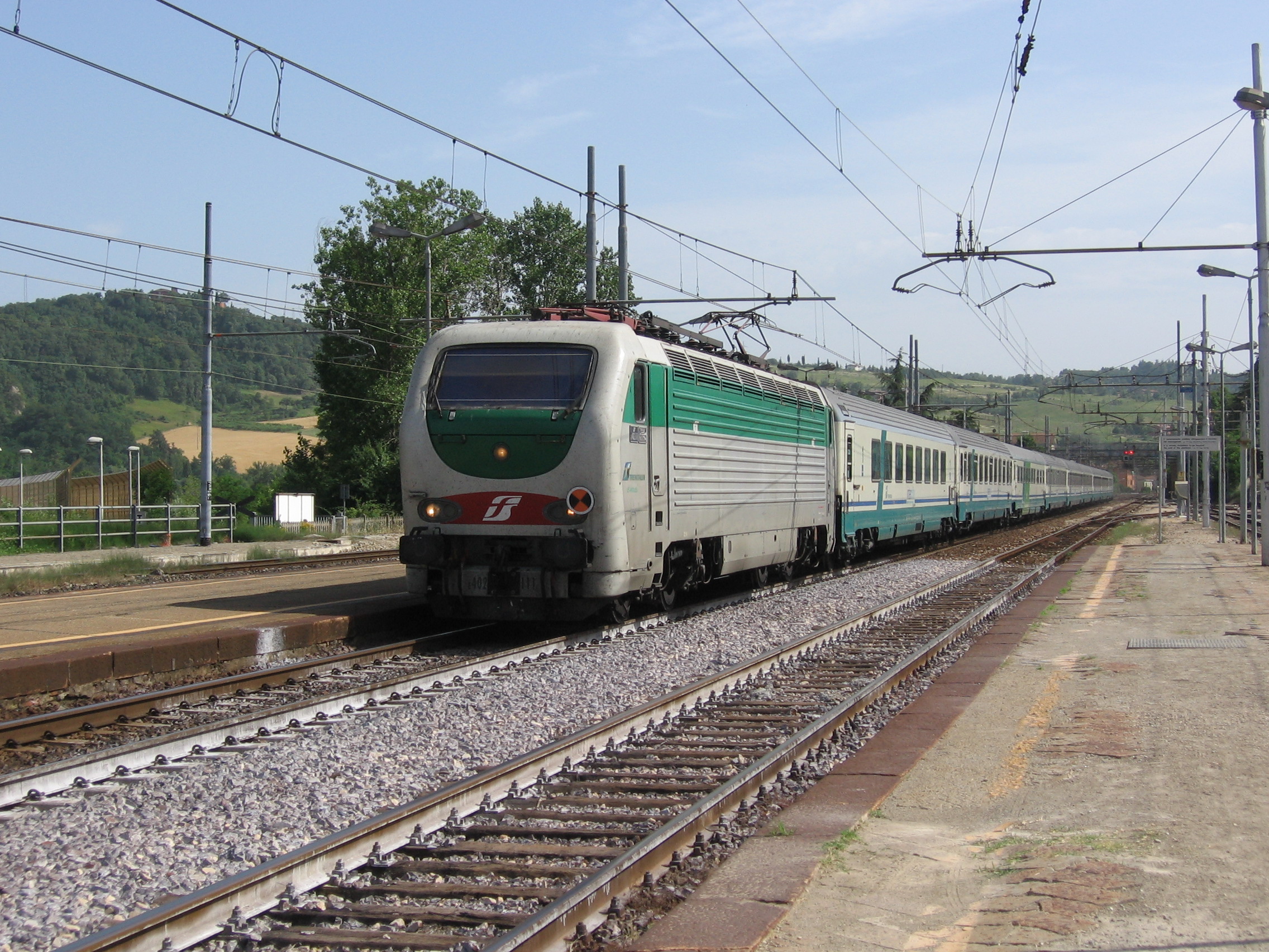 Nubifragio in Appennino: colpitio Marzabott, Grizzana e Monzuno, treni in tilt.