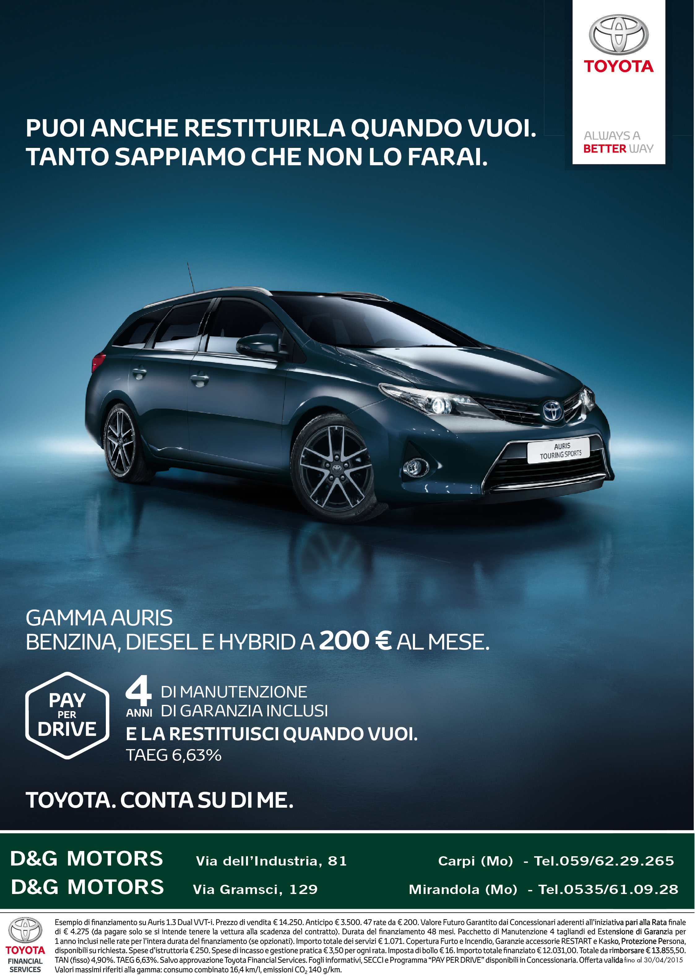 NOVITA’ DA DEG MOTOR!