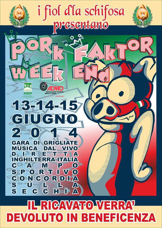 GRIGLIATORI IN GARA AL “PORK FACTOR”