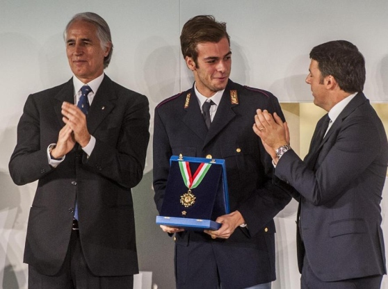 Paltrinieri e Vandelli premiati dal Coni col Collare d’Oro