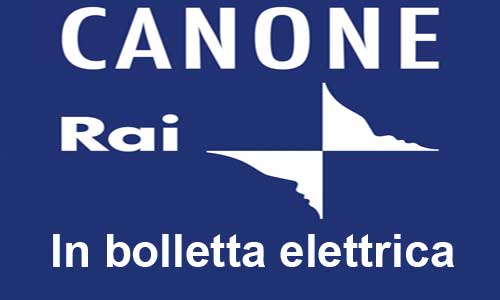 Il canone Rai si paga in bolletta