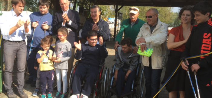 INAUGURATO IL LAGHETTO DEL PARCO DI MODENA EST