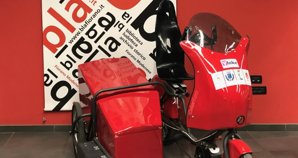 FIORANO: I LIBRI ARRIVANO A CASA COL “VELOBIKE”