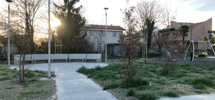 MIRANDOLA: INAUGURA L’AREA VERDE DI GAVELLO