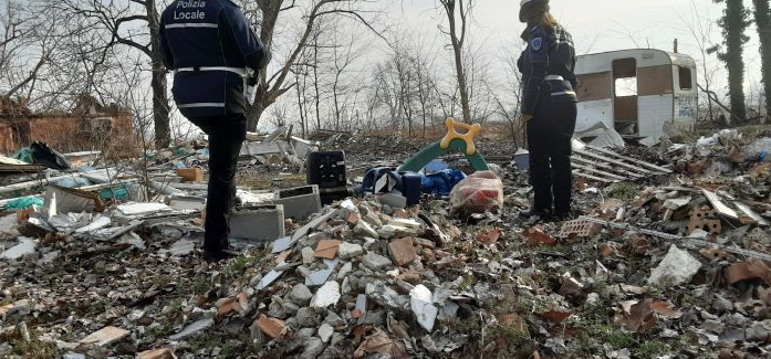 BOLOGNA: EX PODERE TRASFORMATO IN DISCARICA