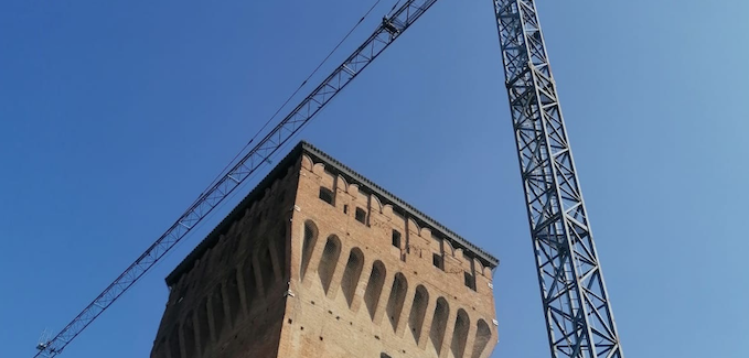 SAN FELICE S/P: PROSEGUONO I LAVORI ALLA ROCCA