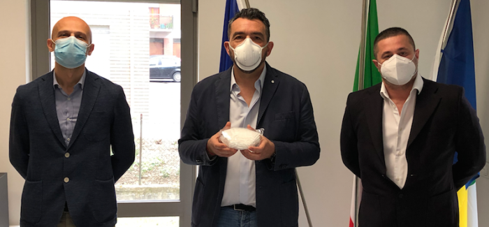 SAN FELICE S/P: DONATE 2.200 MASCHERINE ALLA CASA DI RIPOSO