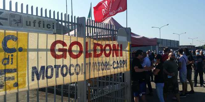 CARPI: SOLIDARIETA’ DELLA LEGA AI LAVORATORI DELLA “GOLDONI”