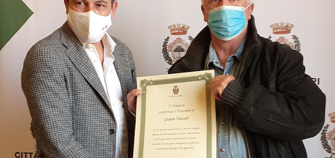 CARPI: ENCOMIO CIVILE PER GIANNI VACCARI