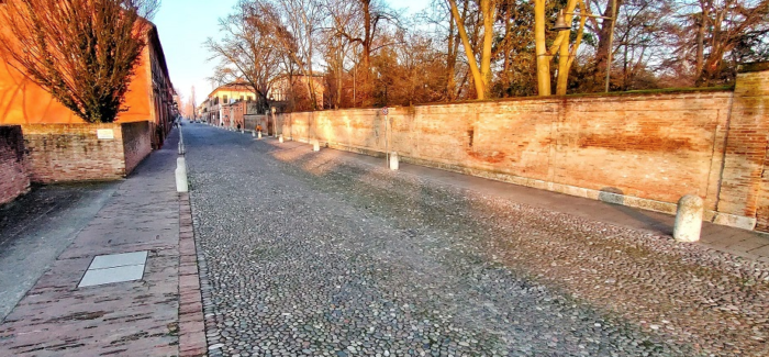FERRARA: VIA AI LAVORI IN CORSO ERCOLE I