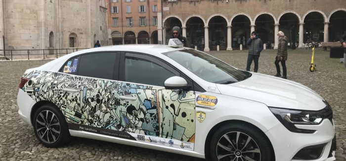 MODENA: L’ARTE VIAGGIA IN… TAXI