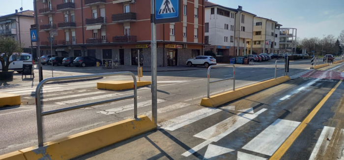 CARPI: INAUGURATA LA CICLABILE SU VIA NUOVA PONENTE