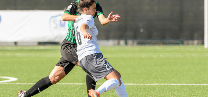 SERIE A FEMMINILE: SASSUOLO “CORSARO” A SAN MARINO