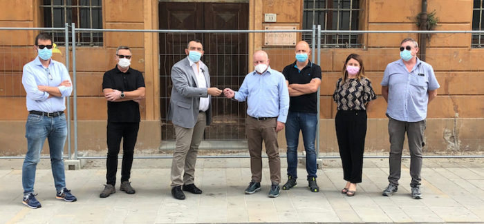 SAN FELICE S/P: CONSEGNATO IL CANTIERE DEL MUNICIPIO