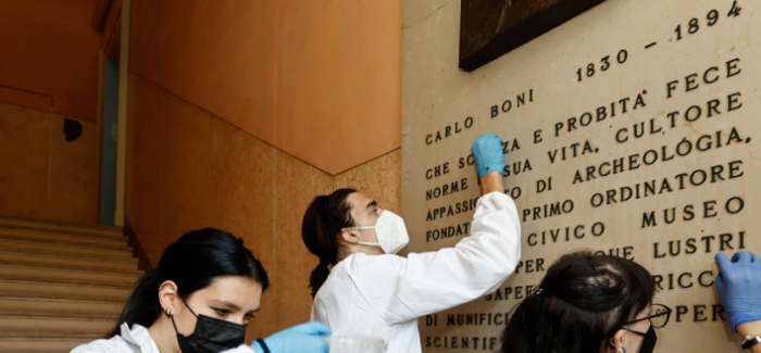 MODENA: STUDENTI AL LAVORO AL MUSEO CIVICO