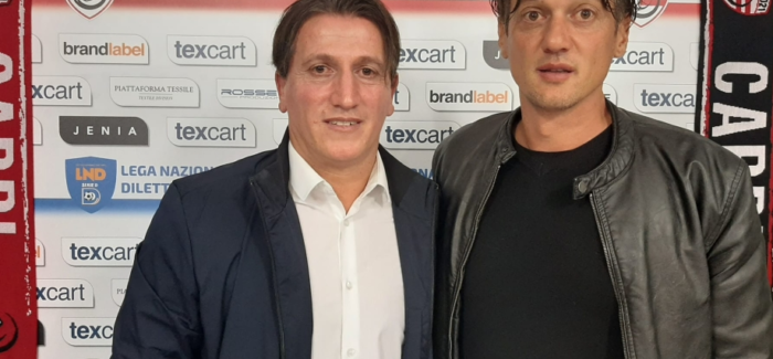 CALCIO: GALLICCHIO NUOVO ALLENATORE DEL CARPI