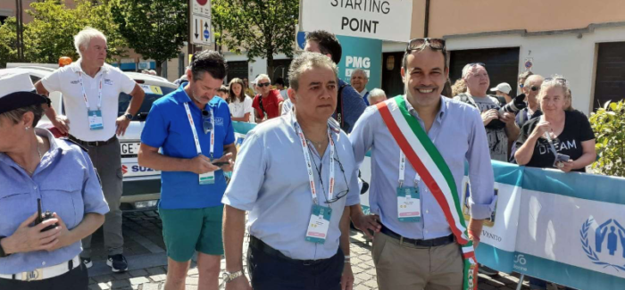 CARPI: GRANDE SUCCESSO PER LA PARTENZA DEL “GIRO DONNE”