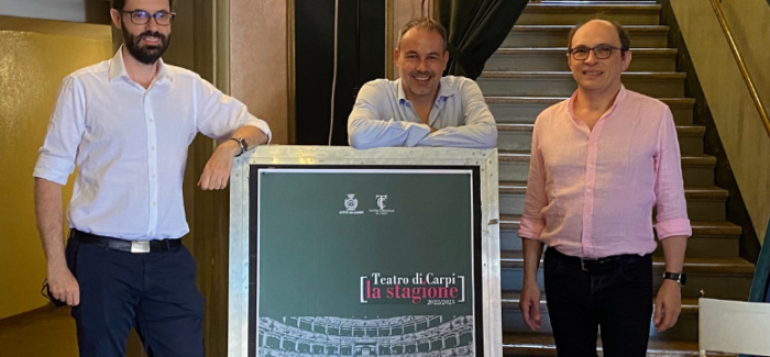 CARPI: PRESENTATA LA STAGIONE TEATRALE 2022/2023