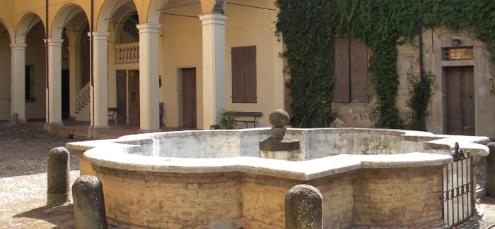 IMOLA: LA FONTANA DI PALAZZO TOZZONI NEI “LUOGHI DEL CUORE” DEL FAI