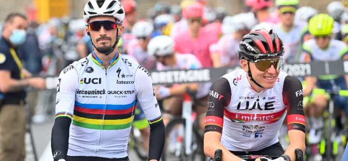CICLISMO: POGACAR E ALAPHILIPPE AL “GIRO DELL’EMILIA”