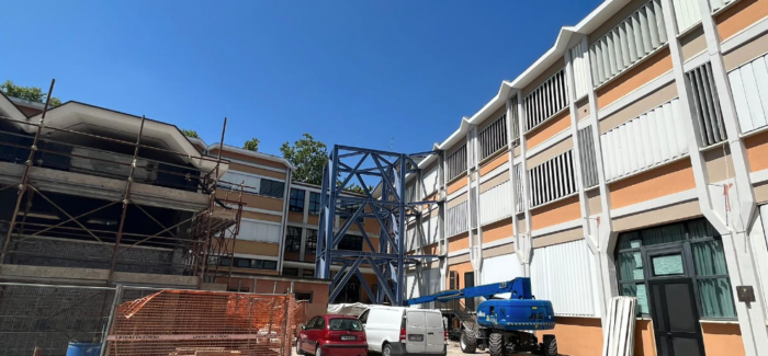 MODENA: LAVORI IN CORSO ALL’ISTITUTO “FERMI”